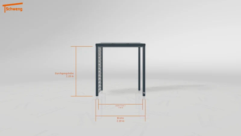 #DE Schweng Terrassenüberdachung S350 (ID yg7p5b)