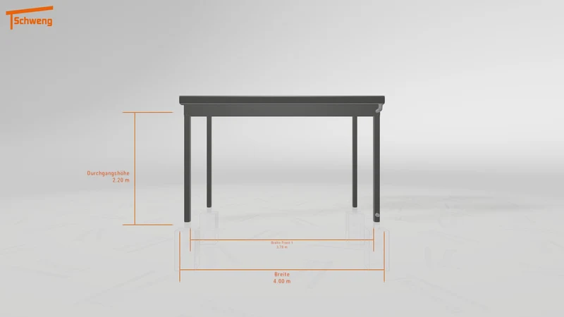 #DE Schweng Pultdachcarport S400 (ID 9wxmq9)