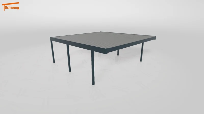 #AT Schweng Flachdachcarport C600+ (ID mjrzbr) #MTG