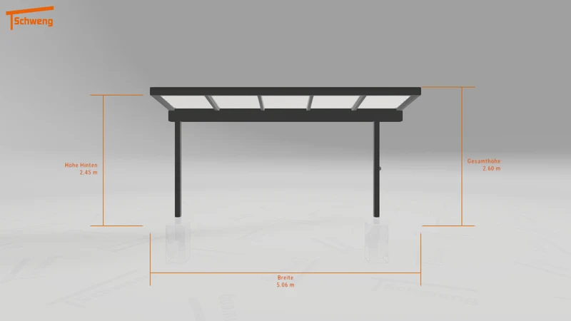 #DE Schweng Terrassenüberdachung S350 (ID qdvdzk)