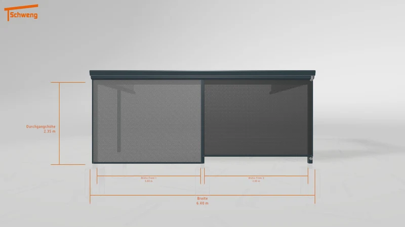 #AT Schweng Terrassenüberdachung S400 (ID k2j255)