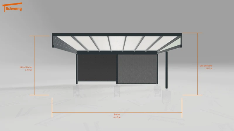 #AT Schweng Terrassenüberdachung S400 (ID k2j255)