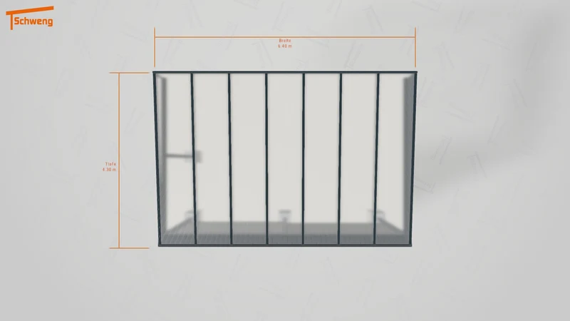 #AT Schweng Terrassenüberdachung S400 (ID k2j255)