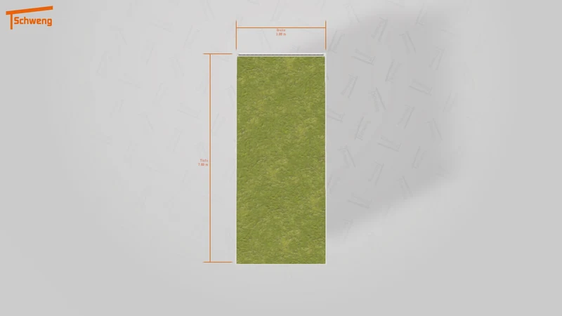 #DE Schweng Flachdachcarport C600+ (ID 77b4xq) #MTG