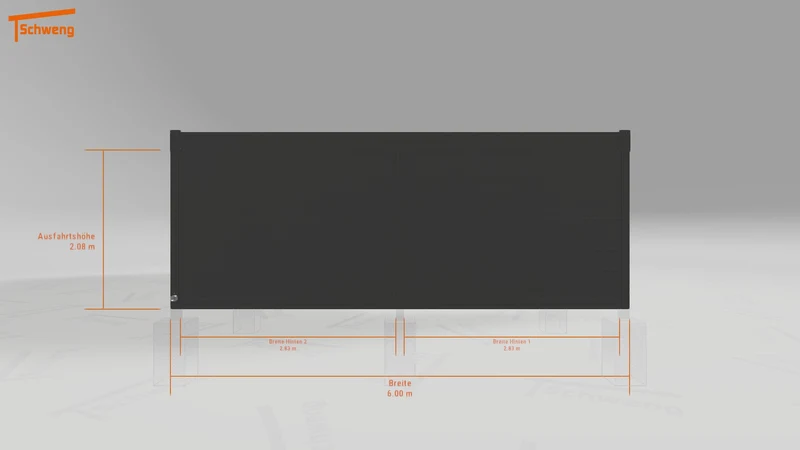 #DE Schweng Flachdachcarport C600+ (ID qdvdd7)