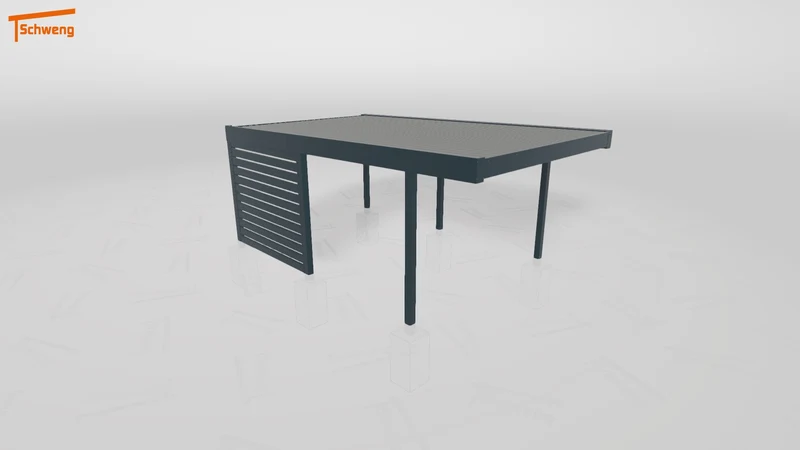 #DE Schweng Flachdachcarport C600+ (ID pbpbxk) #MTG