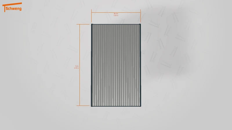 #DE Schweng Flachdachcarport C600+ (ID pbpbxk) #MTG