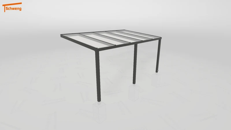 #DE Schweng Terrassenüberdachung S350 (ID 2q8qnj)