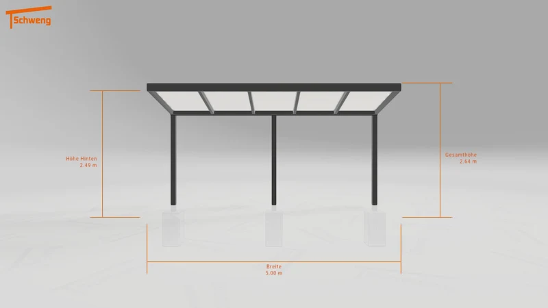 #DE Schweng Terrassenüberdachung S350 (ID 85p87r)