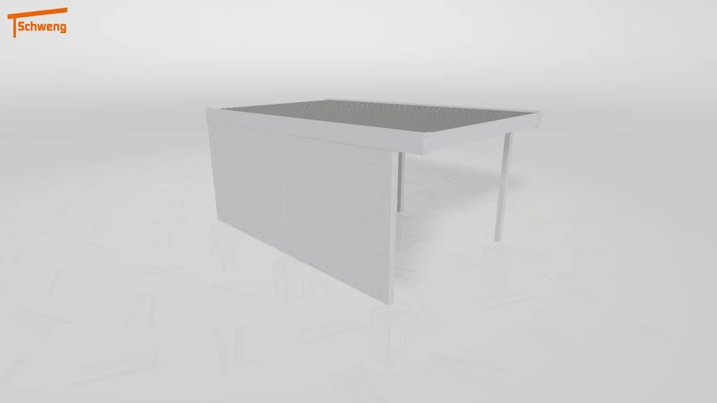 #DE Schweng Flachdachcarport C600 (ID 42wrv2) #MTG