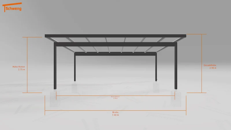 #DE Schweng Pultdachcarport S400 (ID bkjwrv) #MTG
