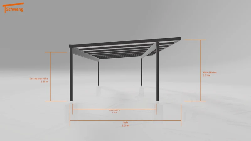 #DE Schweng Pultdachcarport S400 (ID bkjwrv) #MTG