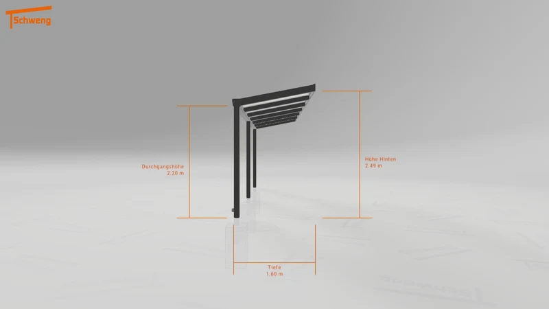 #DE Schweng Terrassenüberdachung S400 (ID w3yw4g)