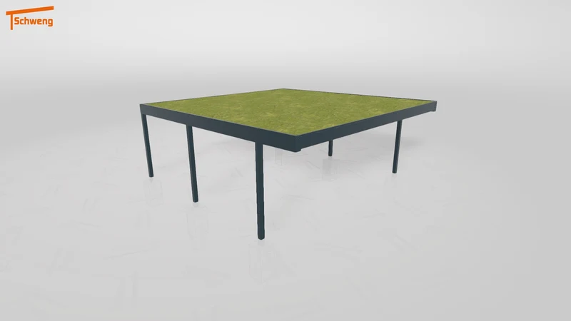 #AT Schweng Flachdachcarport C600+ (ID w3yw9r) #MTG