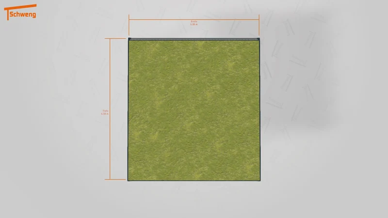 #AT Schweng Flachdachcarport C600+ (ID w3yw9r) #MTG