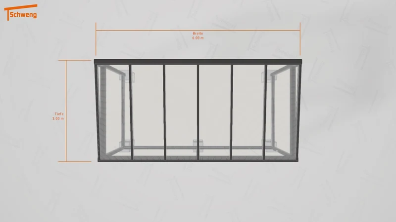 #DE Schweng Terrassenüberdachung S400 (ID jjr52n)
