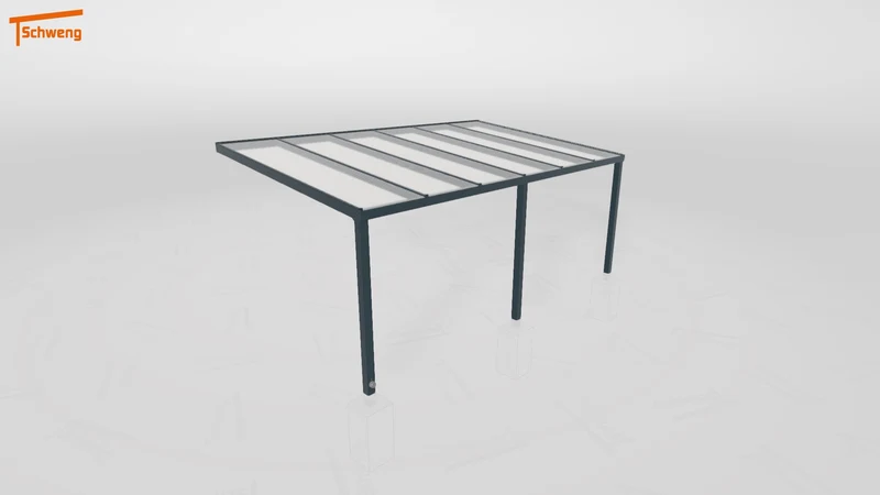 #DE Schweng Pultdachcarport S350 (ID mj2j23) #MTG