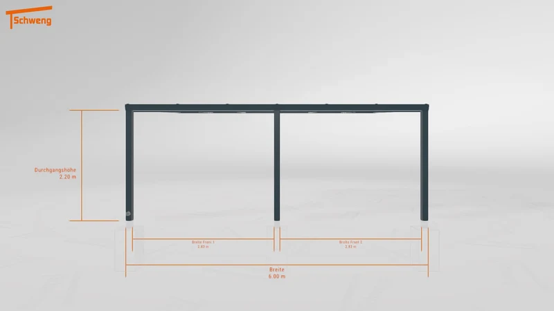 #DE Schweng Pultdachcarport S350 (ID mj2j23) #MTG