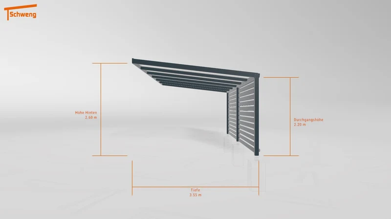 #DE Schweng Pultdachcarport S350 (ID 5mzmz4) #MTG