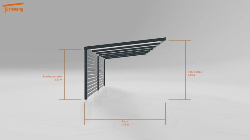 #DE Schweng Pultdachcarport S350 (ID 5mzmz4) #MTG