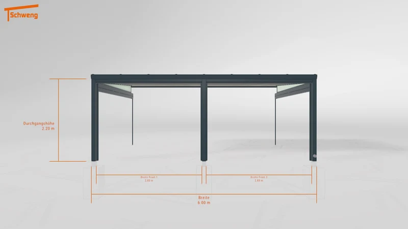 #DE Schweng Terrassenüberdachung S350 (ID bkpvbm)