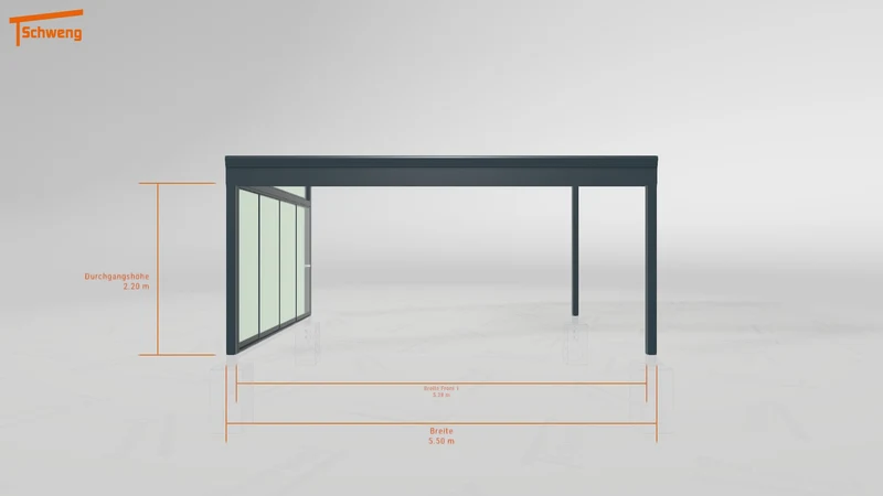 #DE Schweng Terrassenüberdachung S400 (ID 85p3vr)