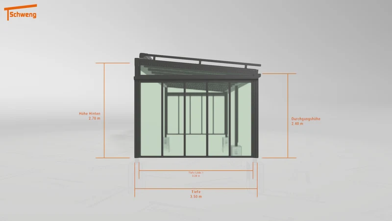 #DE Schweng Terrassenüberdachung S350 (ID 9wv734)