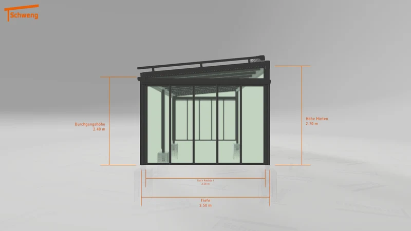 #DE Schweng Terrassenüberdachung S350 (ID 9wv734)