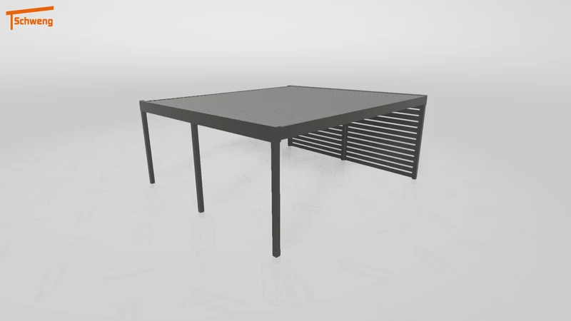 #DE Schweng Flachdachcarport C600+ (ID g75jn4) #MTG