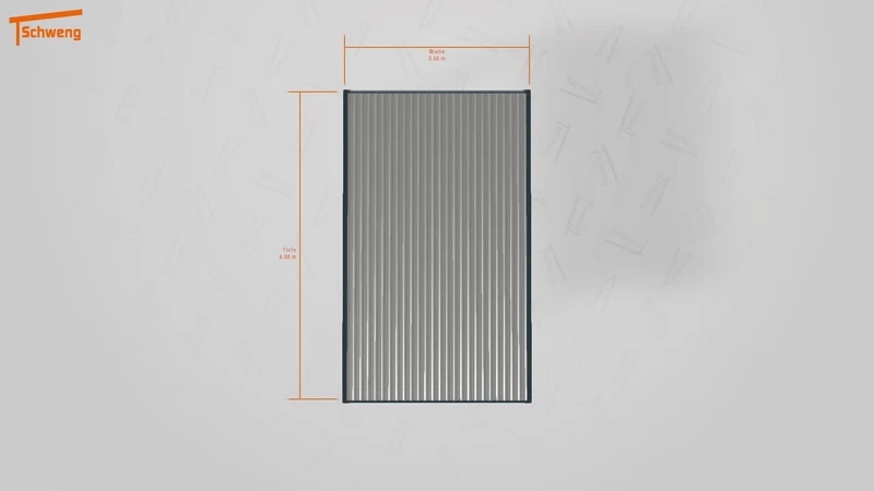 #DE Schweng Flachdachcarport C600+ (ID bkp2gm) #MTG