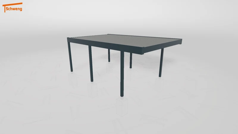 #DE Schweng Flachdachcarport C600+ (ID 85p8br) #MTG