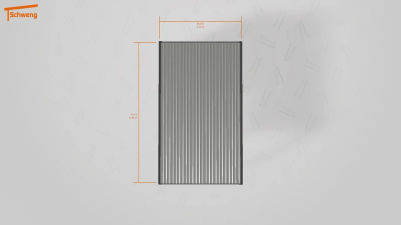 #DE Schweng Flachdachcarport C600 (ID k2jk3z)
