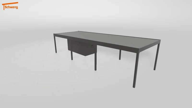 #DE Schweng Flachdachcarport C600 (ID x75mqg) #MTG