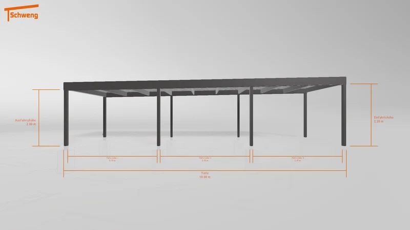 #DE Schweng Flachdachcarport C600 (ID 2qbrvg) #MTG