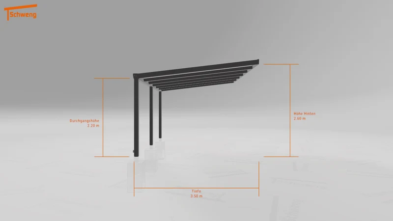 #DE Schweng Terrassenüberdachung S400 (ID 33pq9w)