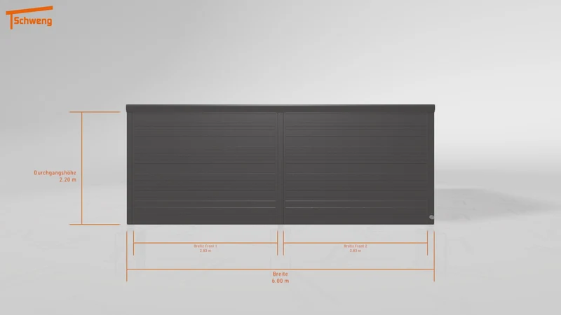 #DE Schweng Pultdachcarport S400 (ID rjrq9g)