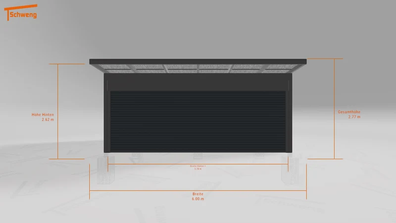 #DE Schweng Pultdachcarport S400 (ID rjrq9g)