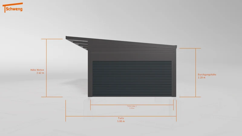 #DE Schweng Pultdachcarport S400 (ID rjrq9g)