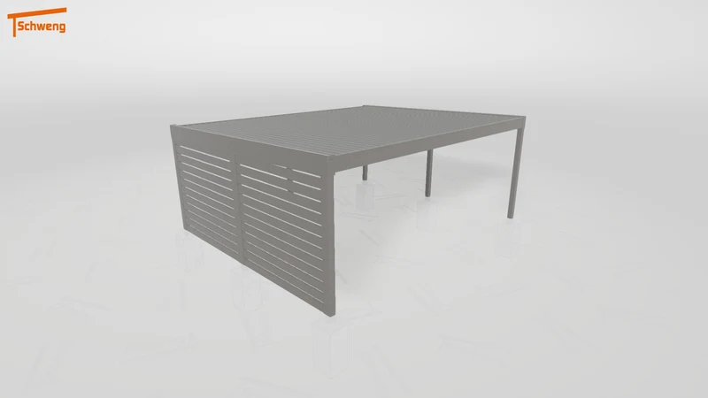 #DE Schweng Flachdachcarport C600+ (ID x75mj9)