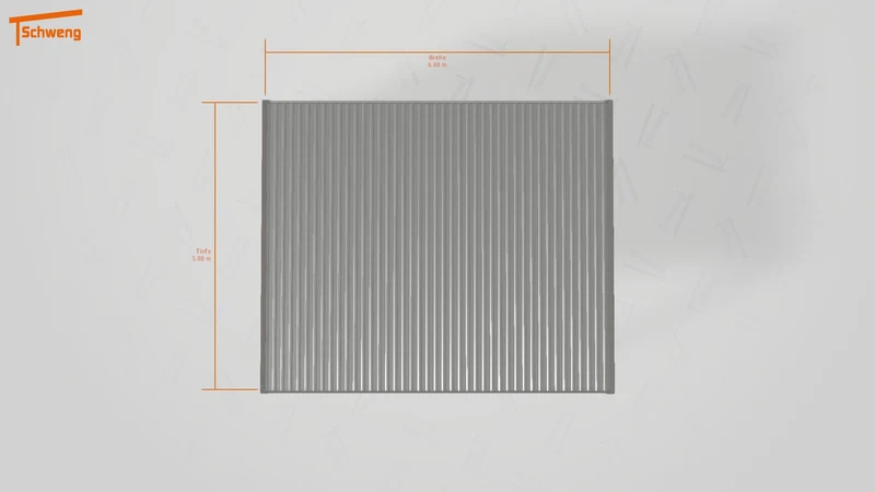 #DE Schweng Flachdachcarport C600+ (ID x75mj9)