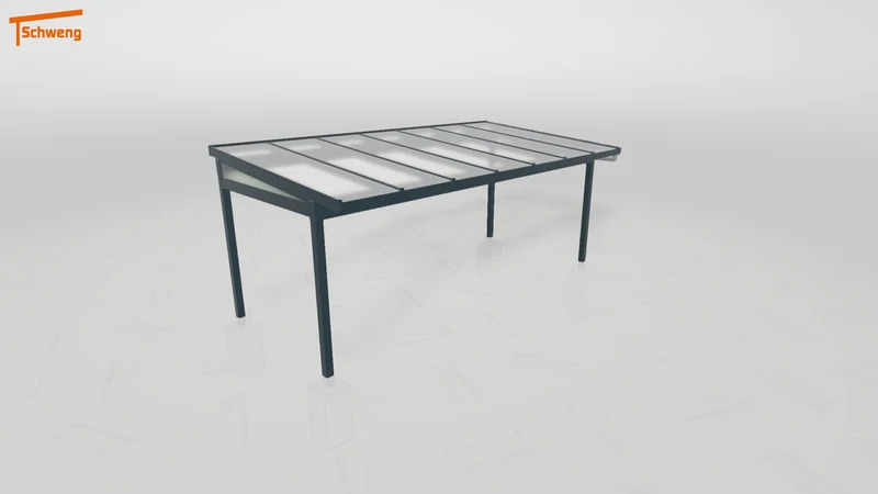 #DE Schweng Terrassenüberdachung S350 (ID 7758n2)