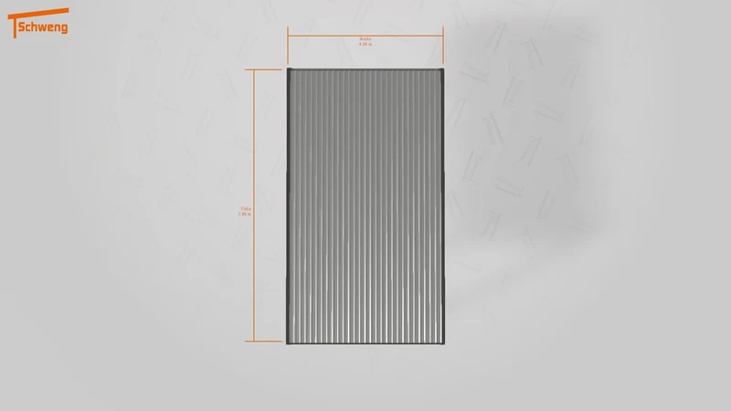 #DE Schweng Flachdachcarport C600 (ID w3x3y7)