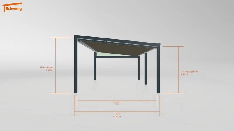 #AT Schweng Terrassenüberdachung S400 (ID jj8j9b)
