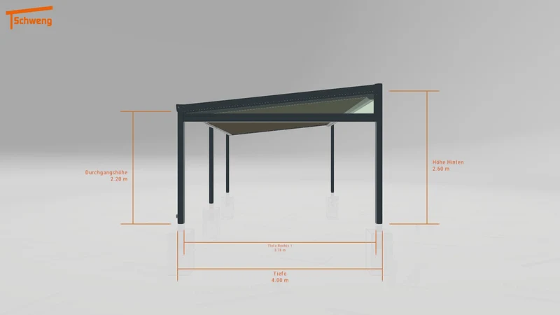 #AT Schweng Terrassenüberdachung S400 (ID jj8j9b)