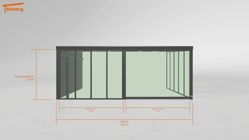 #DE Schweng Terrassenüberdachung S400 (ID k2j2ym)