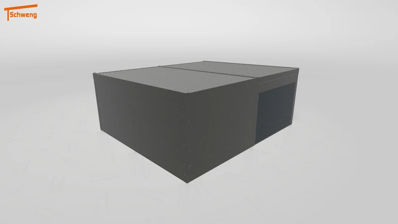 #DE Schweng Flachdachcarport C600 (ID v47yvx) #MTG
