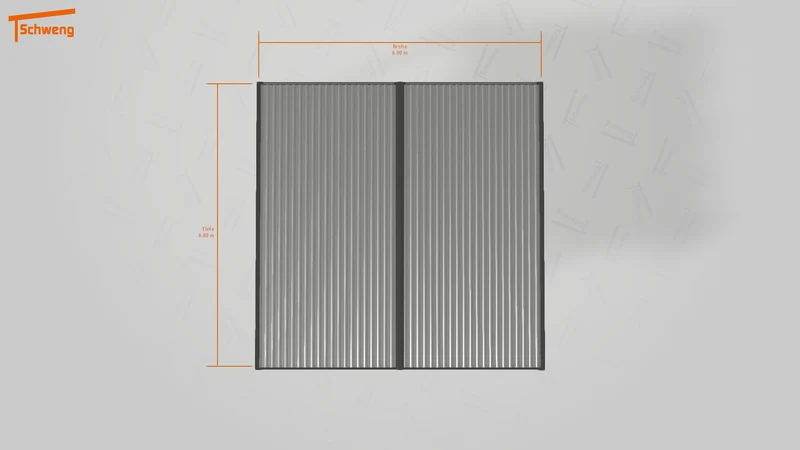 #DE Schweng Flachdachcarport C600 (ID zbwv8m) #MTG