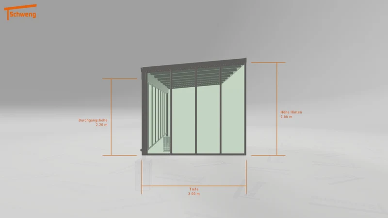 #DE Schweng Terrassenüberdachung S350 (ID x78bwy)