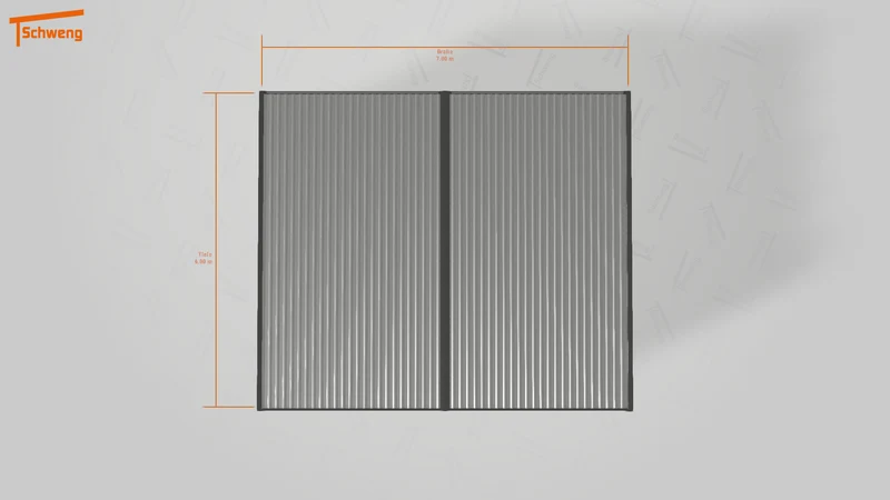 #DE Schweng Flachdachcarport C600 (ID 77b4yz) #MTG