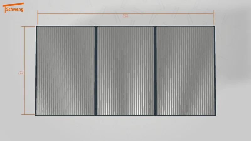 #DE Schweng Flachdachcarport C600+ (ID pbpxz8) #MTG